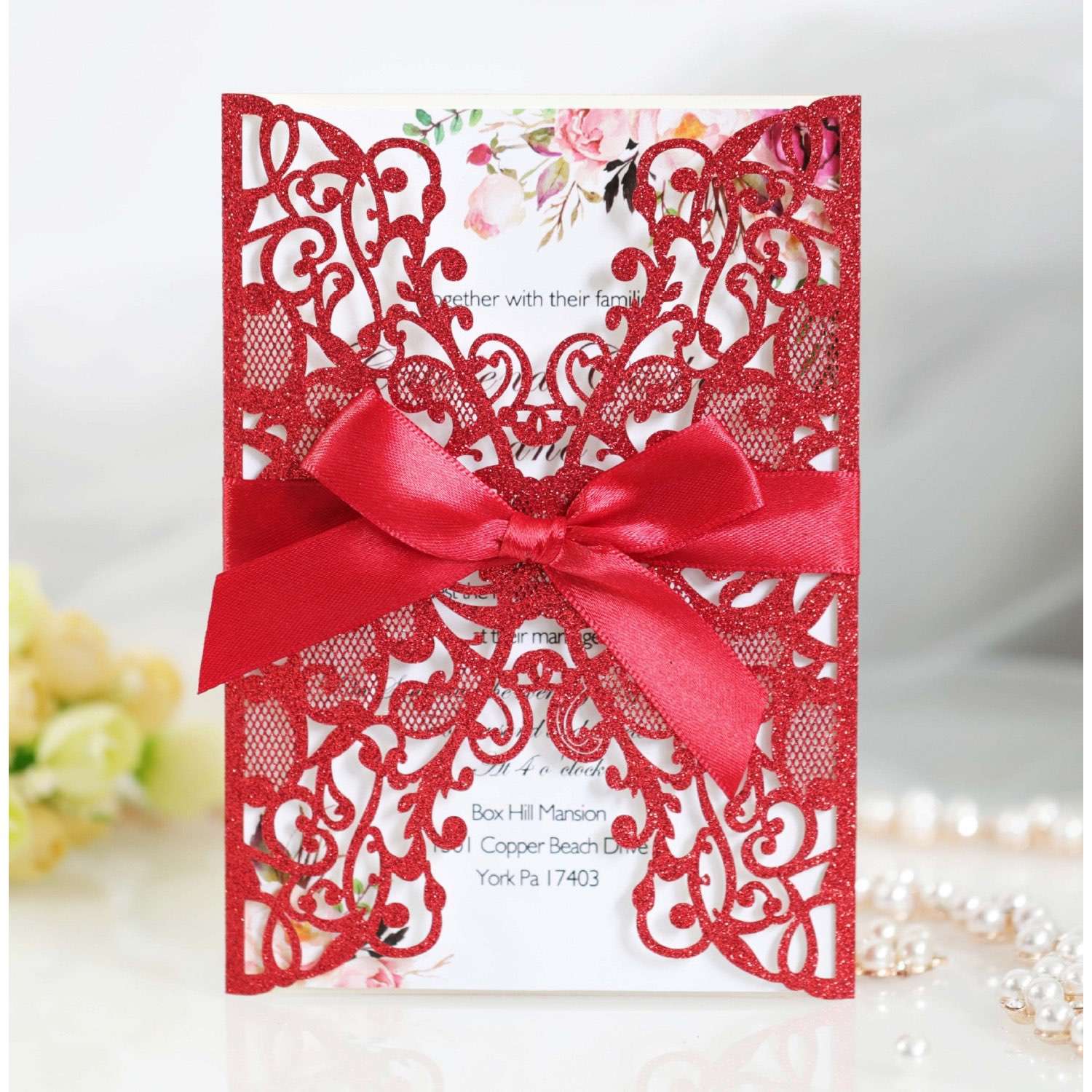 Wholesale Wedding Card Design Laser Cut  2020 Invitation Card Blessing Card